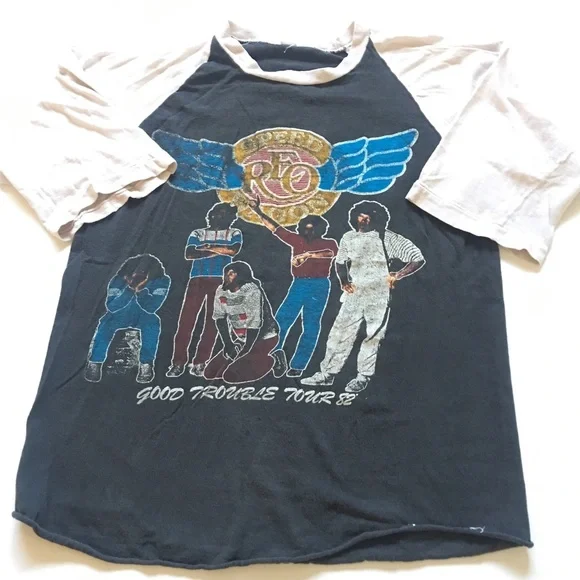 REO Speedwagon Good Trouble Tour 82 Tシャツ